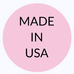 30 STICKERS - 2” ROUND - MADE IN USA - PINK